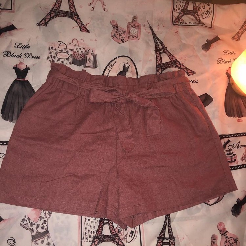 High rise shorts